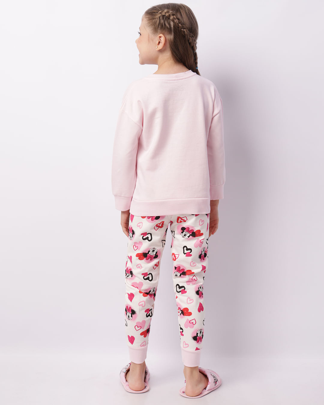 Pij-Ml-Infa-110-Minnie-Hearts-Mol-Felpa---Rosa