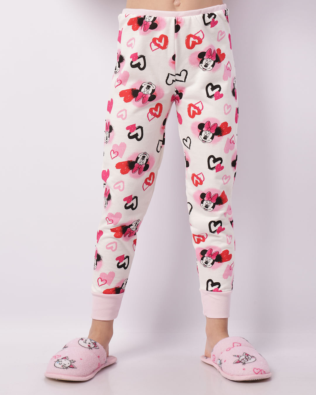 Pij-Ml-Infa-110-Minnie-Hearts-Mol-Felpa---Rosa