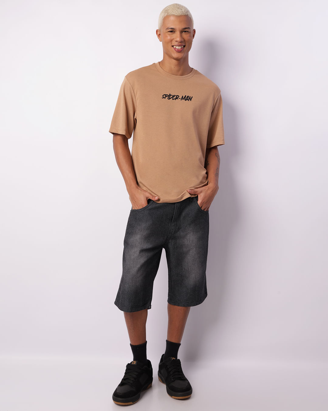 Camiseta-Spider-Mantrm110032---Bege