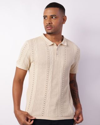 Polo-Tricot-4161-Zidane---Bege