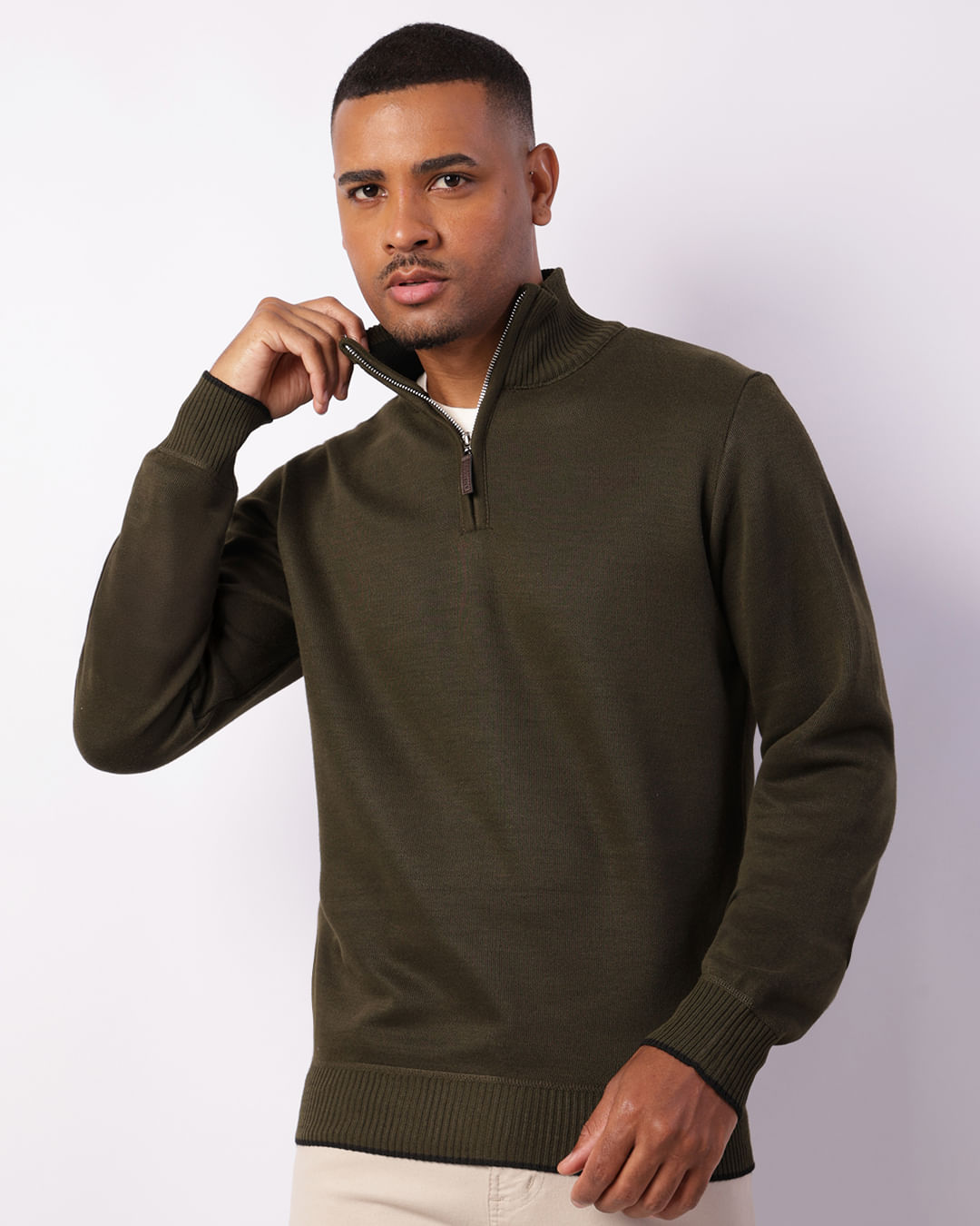 Tricot-Half-Ziper-Green---Verde