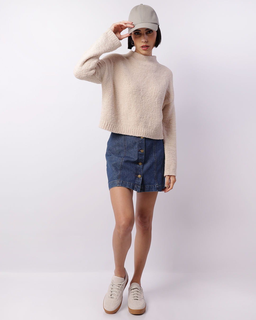 Tricot-Chenille-7632-Cozy-Crop-Bege---Bege