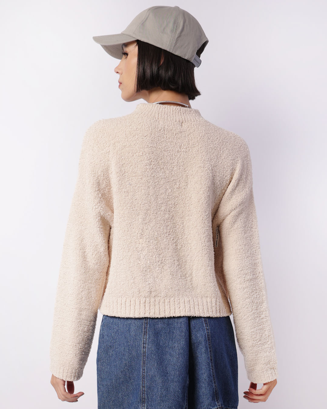 Tricot-Chenille-7632-Cozy-Crop-Bege---Bege