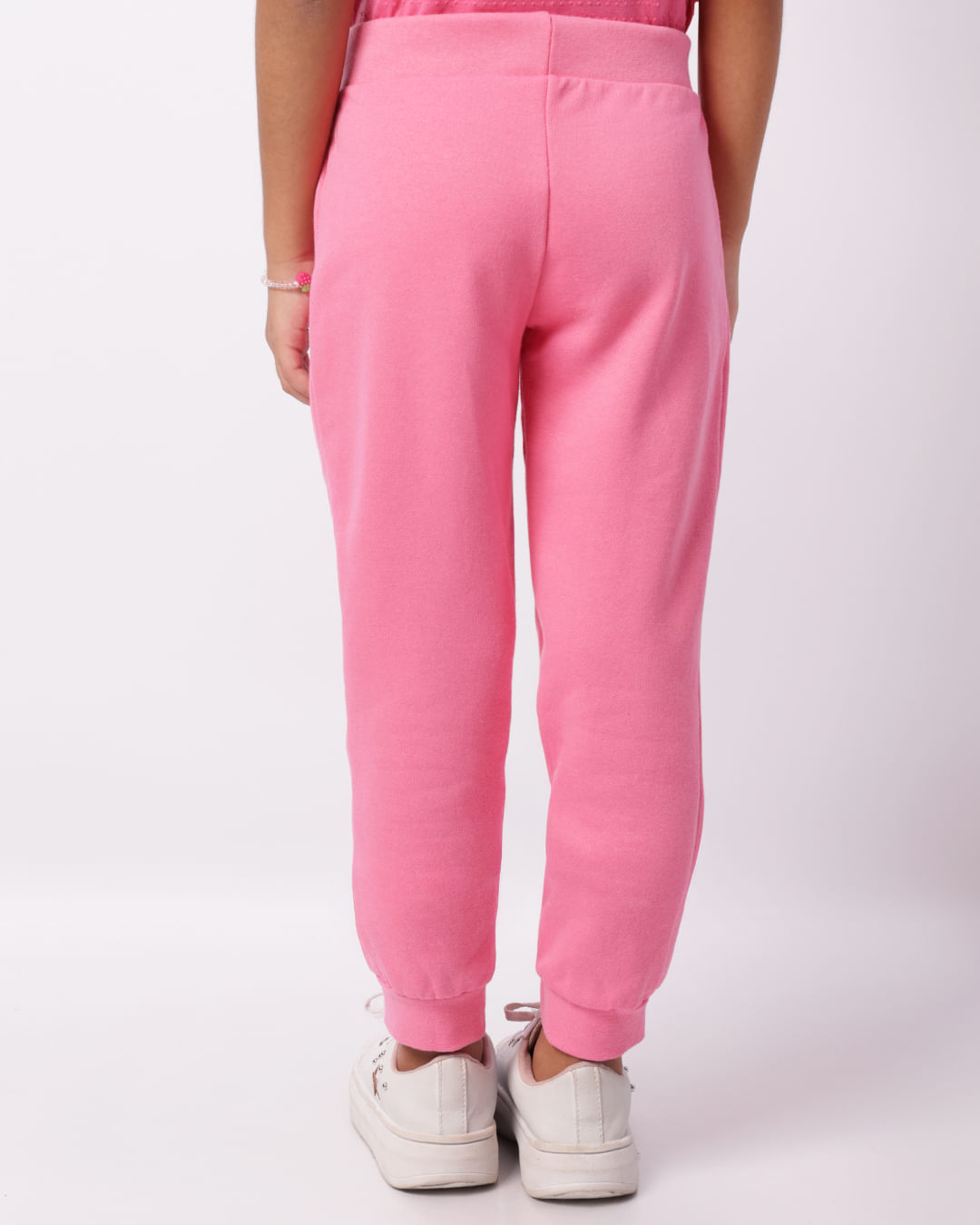 Calça Moletom Infantil Jogger Hello Kitty Rosa-1744228203619