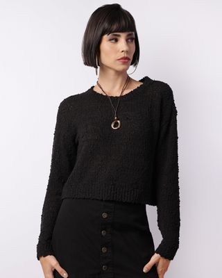 Tricot-Chenille-7632-Pop-Crop-Pto---Preto