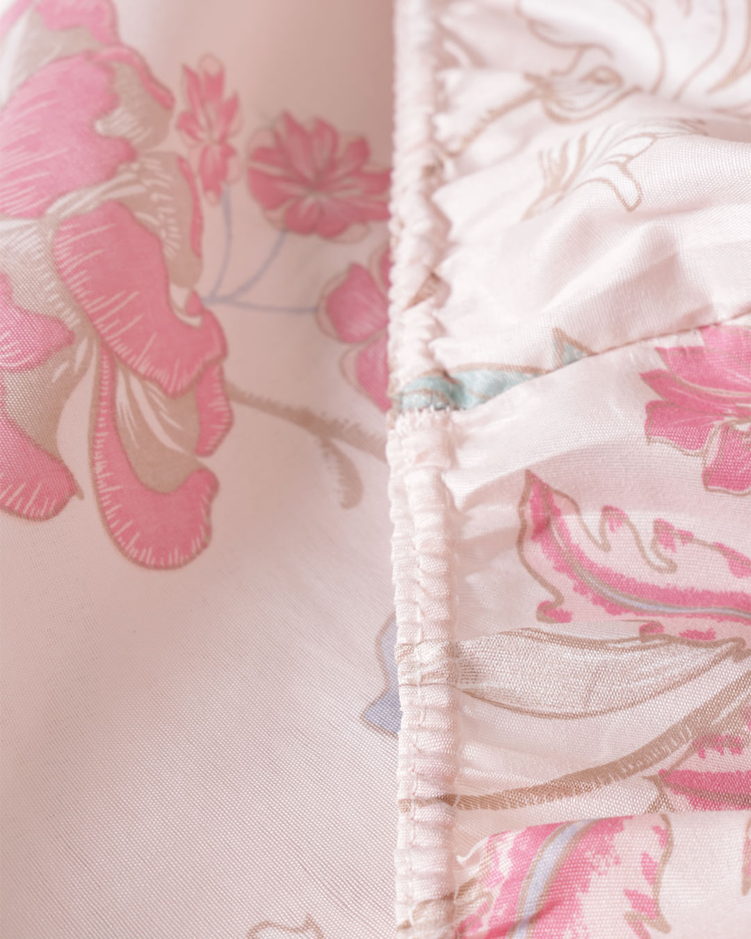 Lencol-Solteiro-C-Elast-Veronica-Floral---Rosa