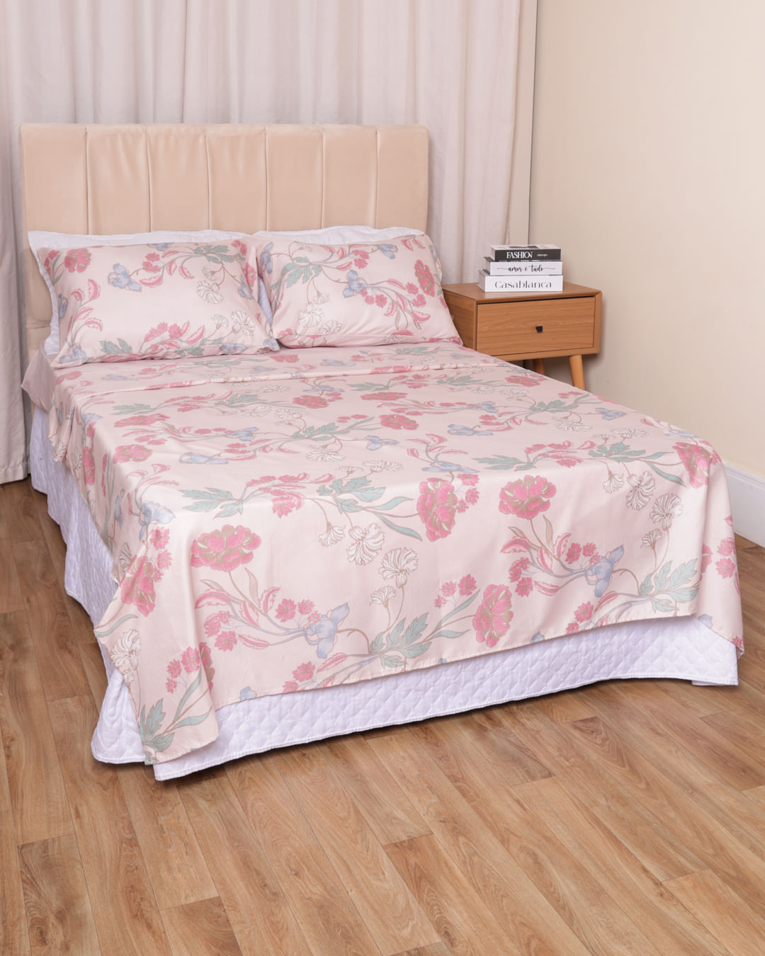 Jogo-De-Cama-Casal-Veronica-Floral---Rosa
