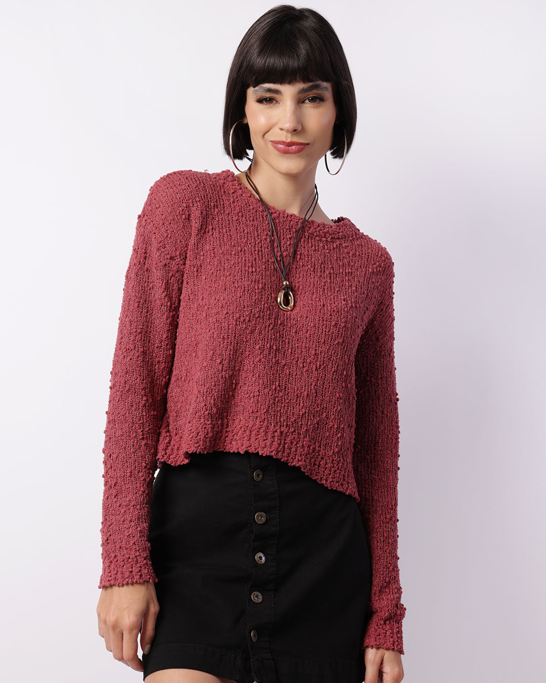Tricot-Chenille-7632-Pop-Crop-Vinho---Rosa