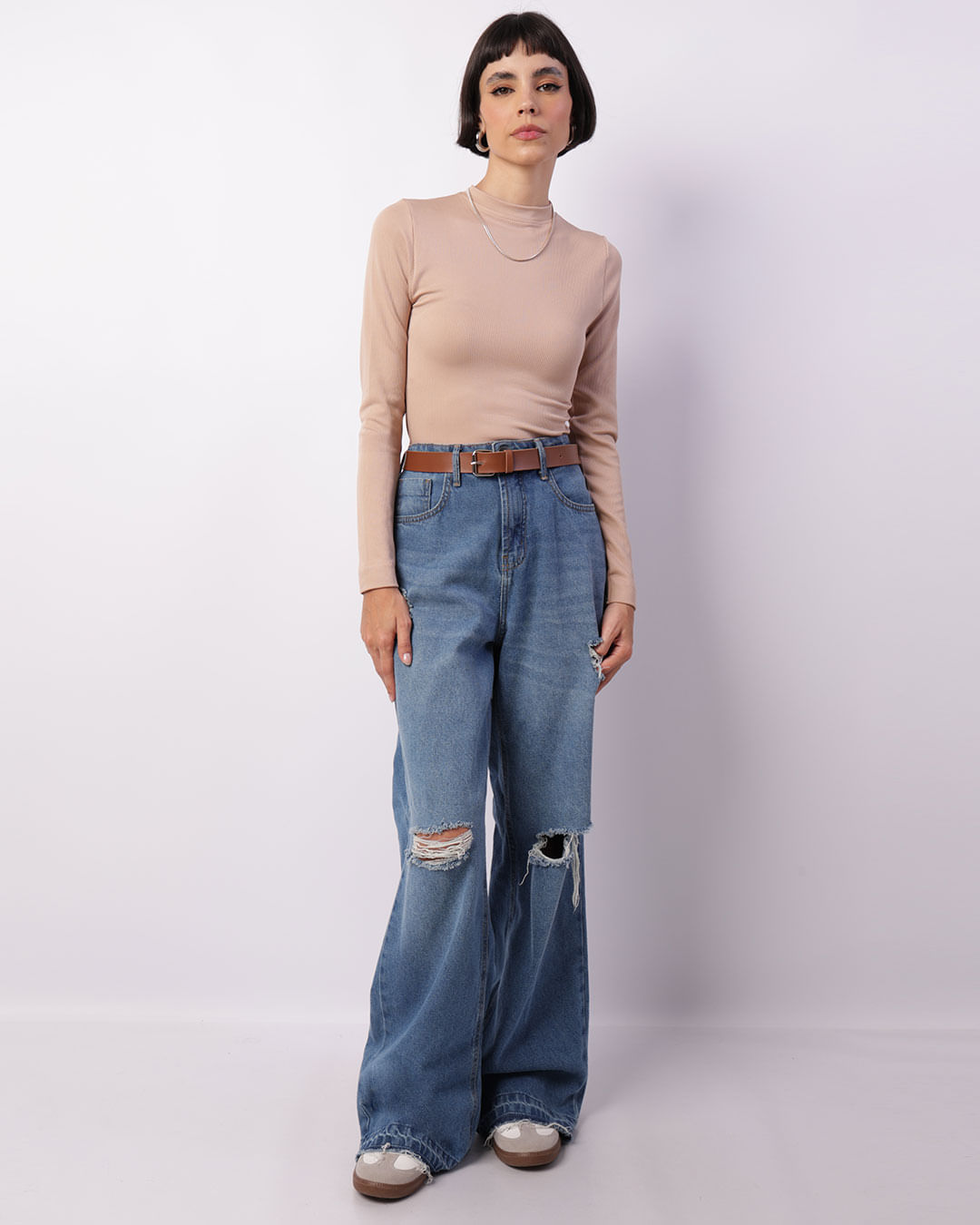 Blusa-Mg-Lg-S-Costura-Lsb100--Fem-Bege---Bege