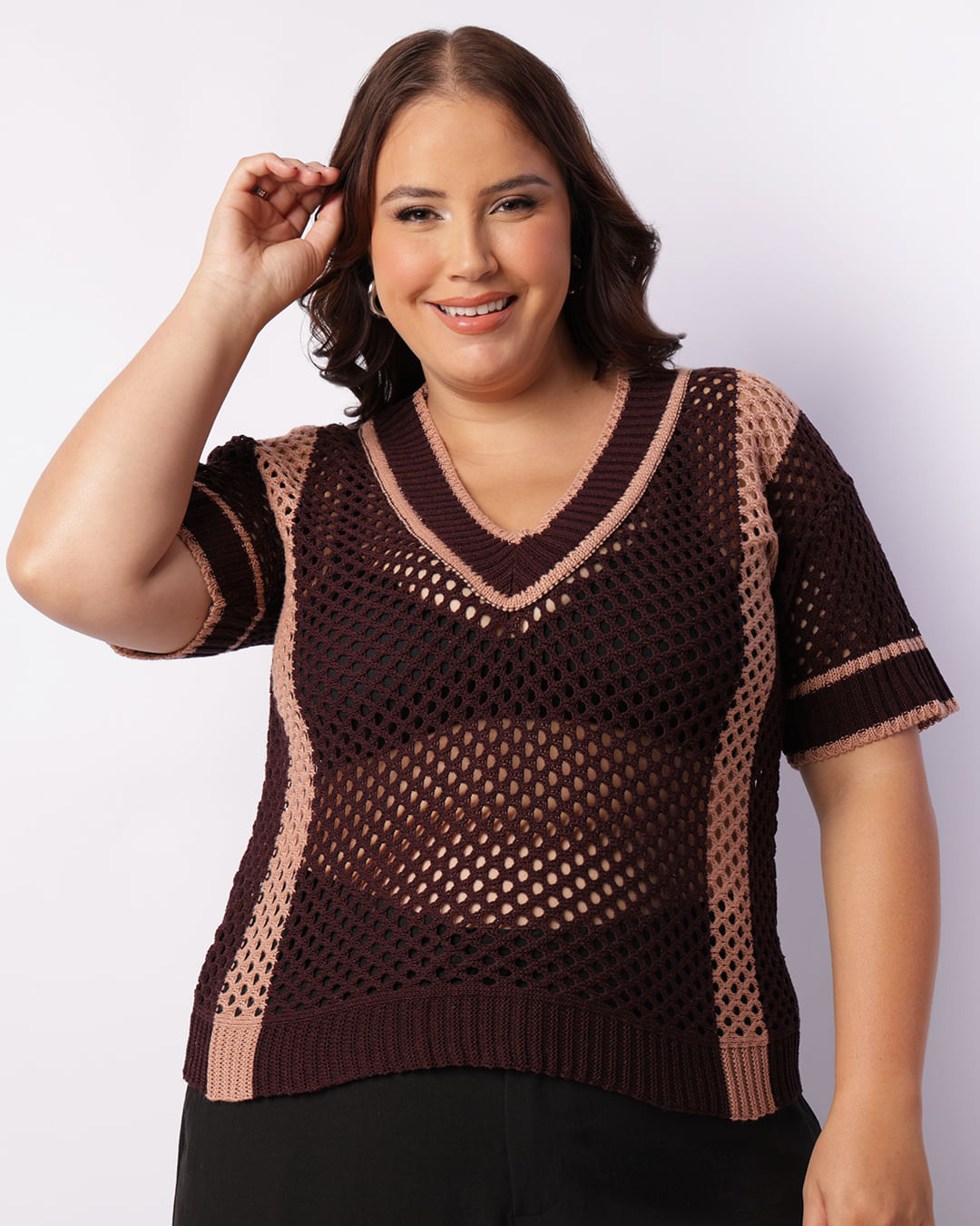 Blusa-H2160-Mc-Trico-Bicolor-Dec-V---Roxo