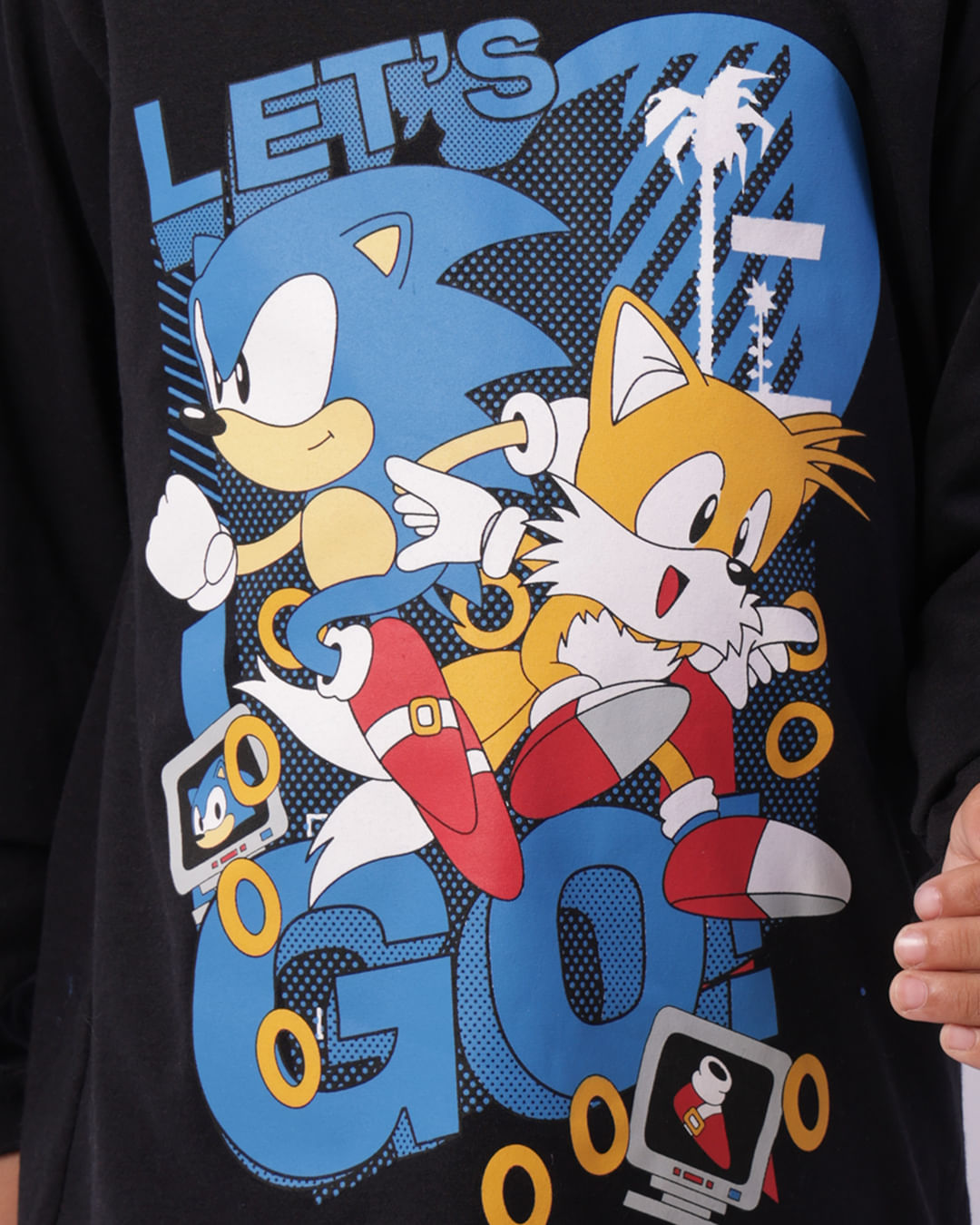 Camiseta-Ch38780--Ml-M410-Sonic---Preto