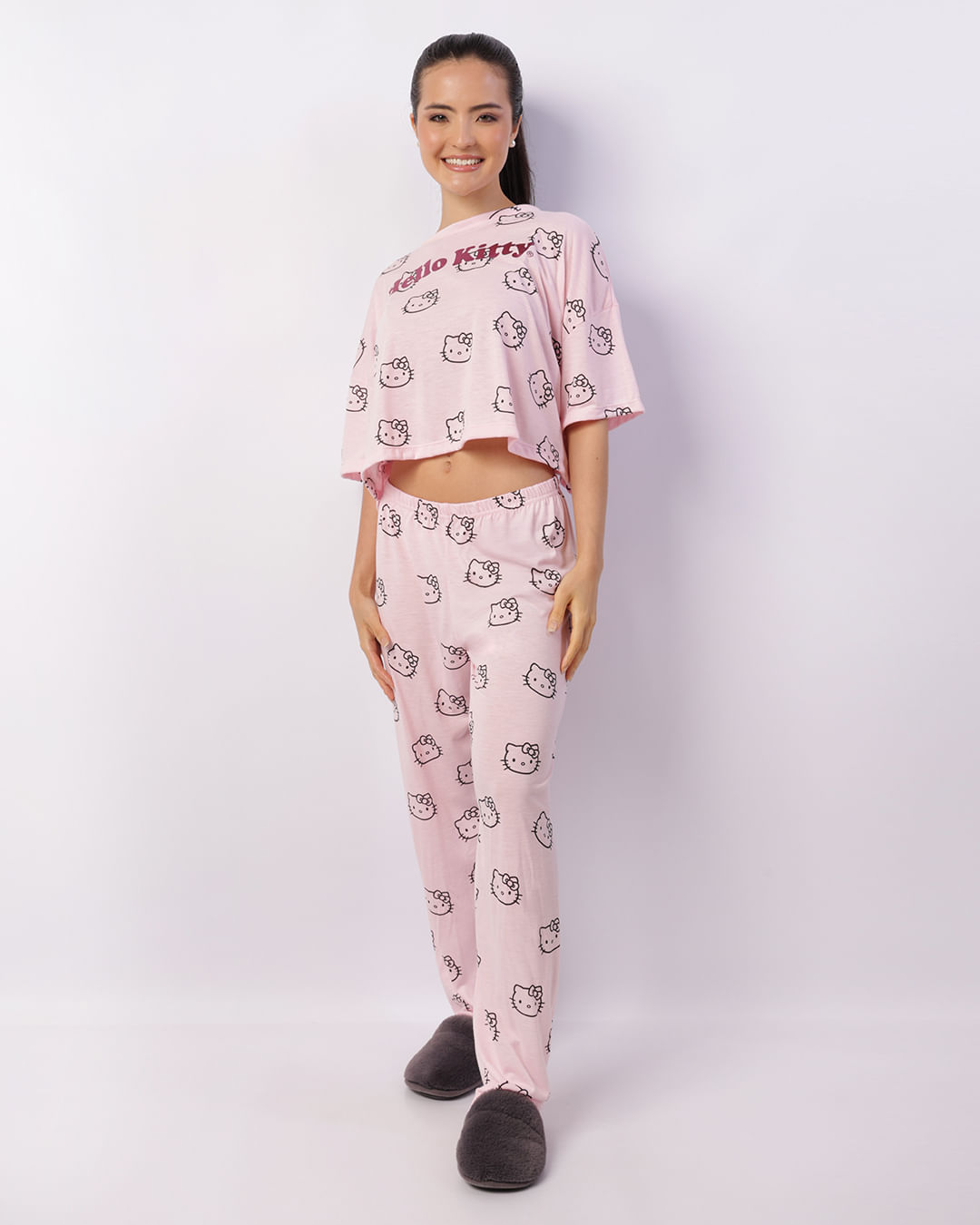 Pij-Cropped-Cc-Longa-Hello-Kitty-23535---Rosa