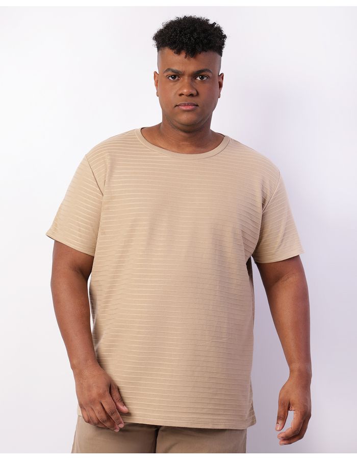 Camiseta-4626-Textura-Bege-Plus---Bege