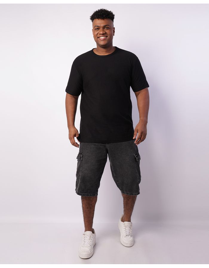 Brmda-Jns-Plu-Cgo-Blk-Cargo---0066202---Jeans-Black