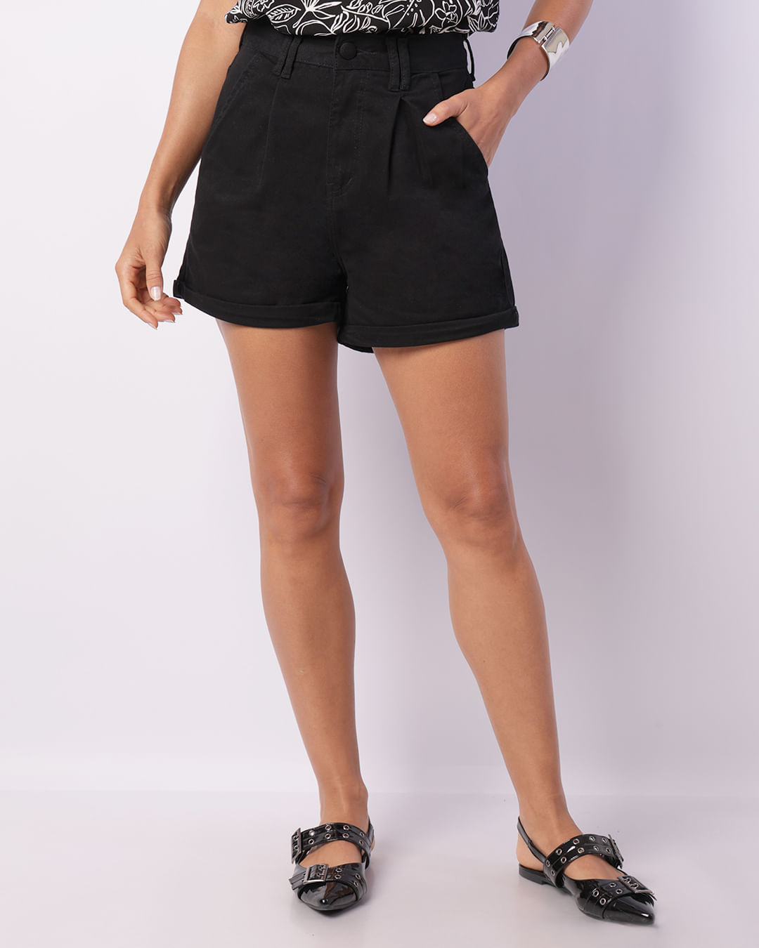 Shorts-Sarja-Bolso-Fac-Bt-Forrado-67135---Preto
