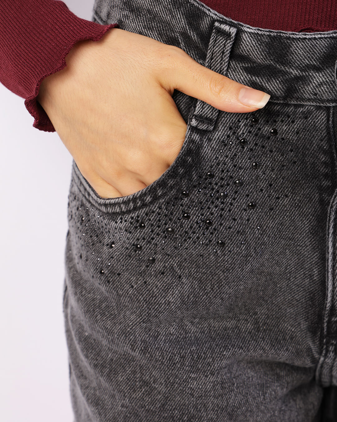 Shorts-Black-Jeans-Brilhos-0037p---Jeans-Black