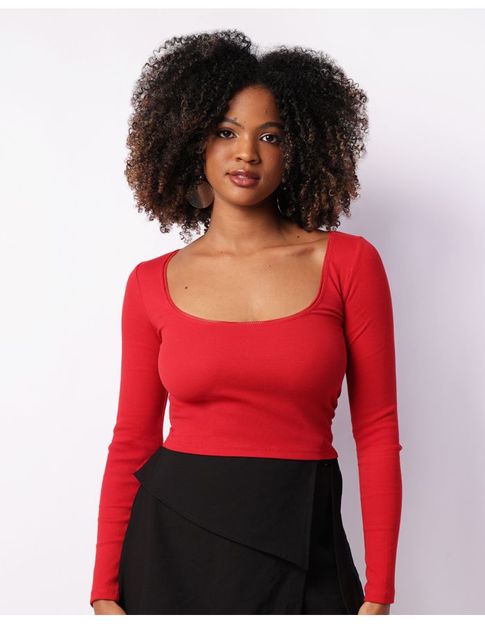 Blusa-Ml-030146-Drapeado-Crop-Pgg---Vermelho