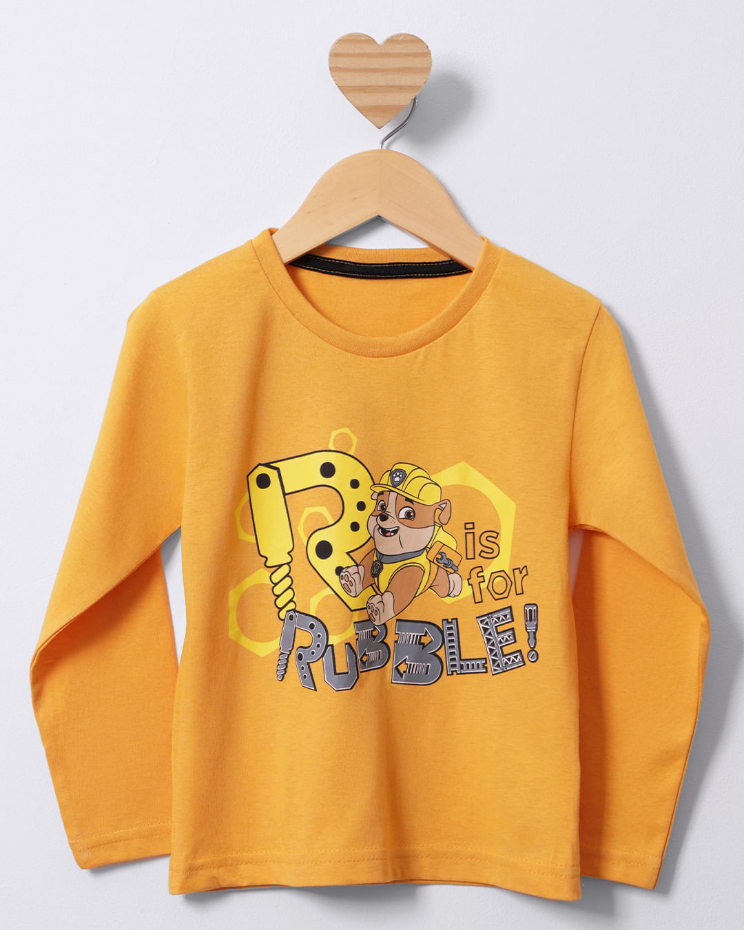 Camiseta-Ml-Ch39403mascpatrurubble---Mostarda