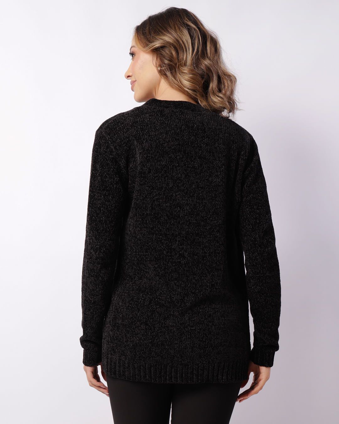 Cardigan-Chenille-C03-Cbolso--Preto---Preto
