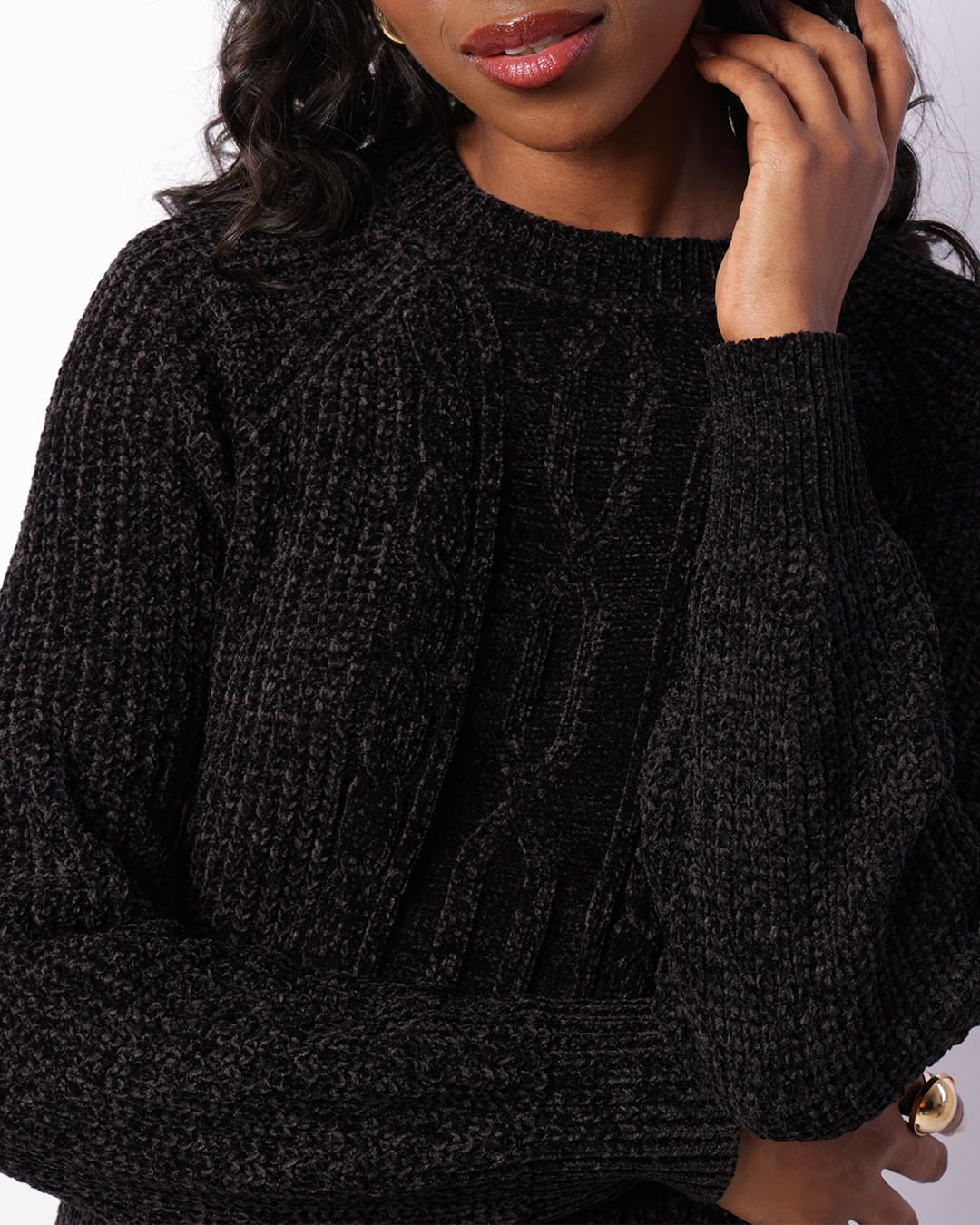 Sueter-6869-Chenille-Tranca-Preto---Preto