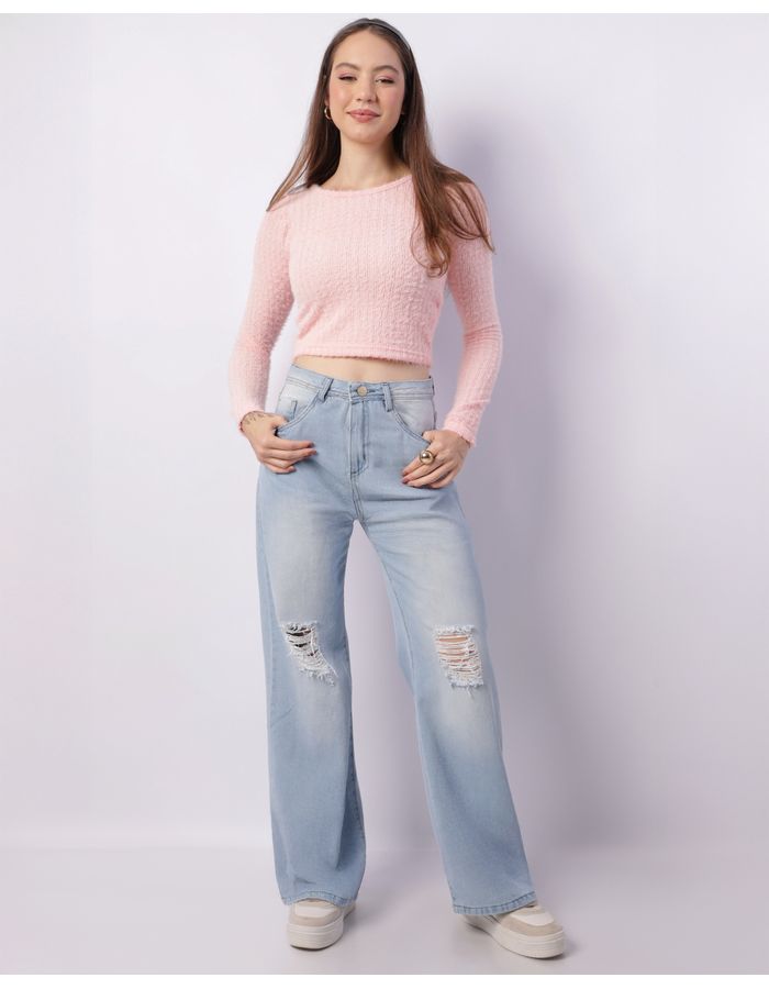 Calca-0950241-Jns-Wide-Clar-Fem-Ad---Blue-Jeans-Claro