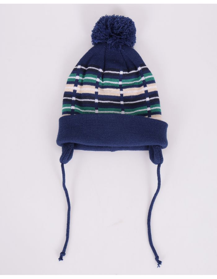 Gorro-Actor-34-Jacquard-Pompom-Info---Azul-Listrado