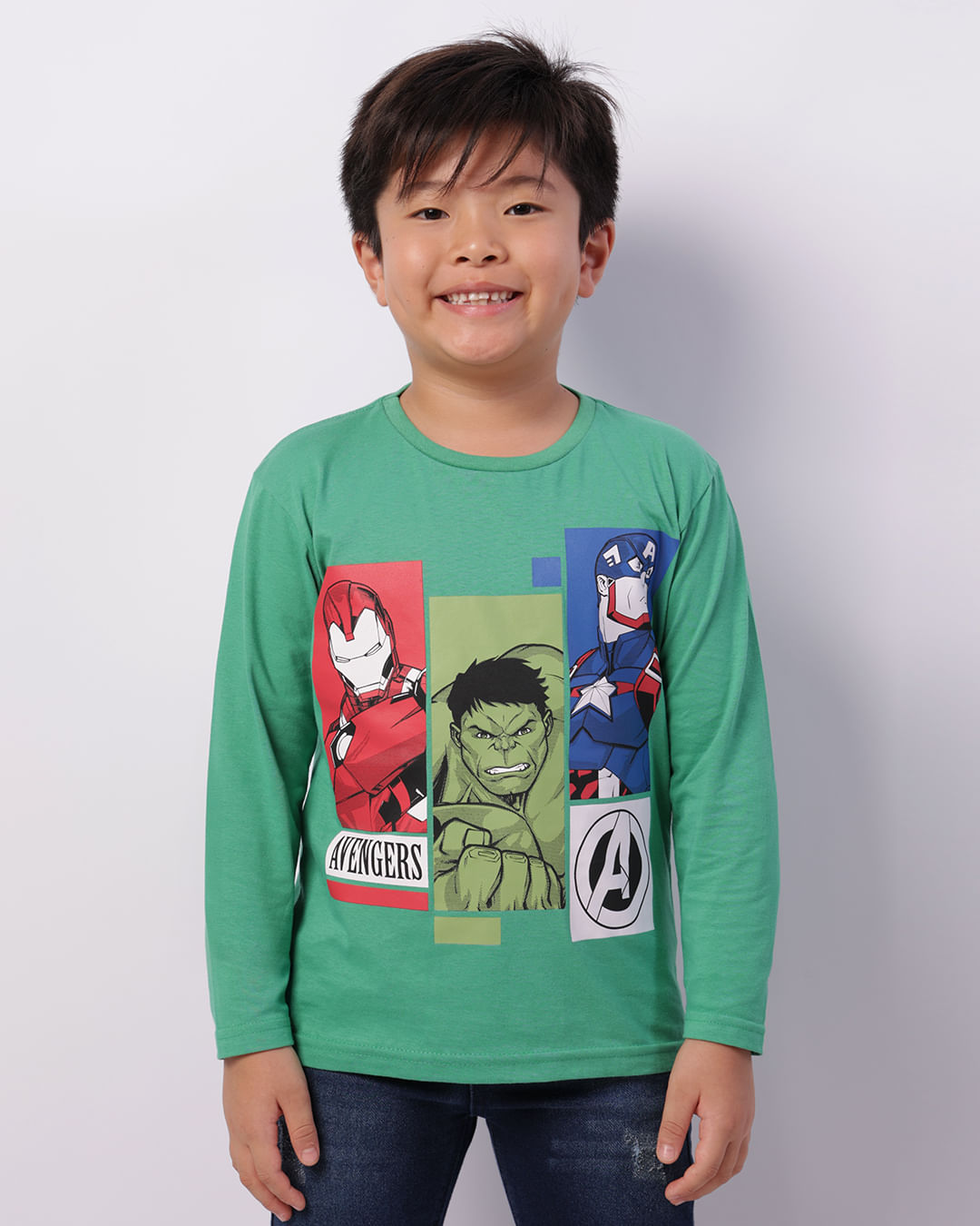 Camiseta-Ch39956-Ml-M-410-Avengers---Verde