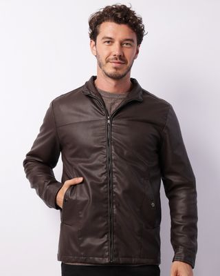 Jkt-Pu-Faux-Lamb-Leather---Marrom