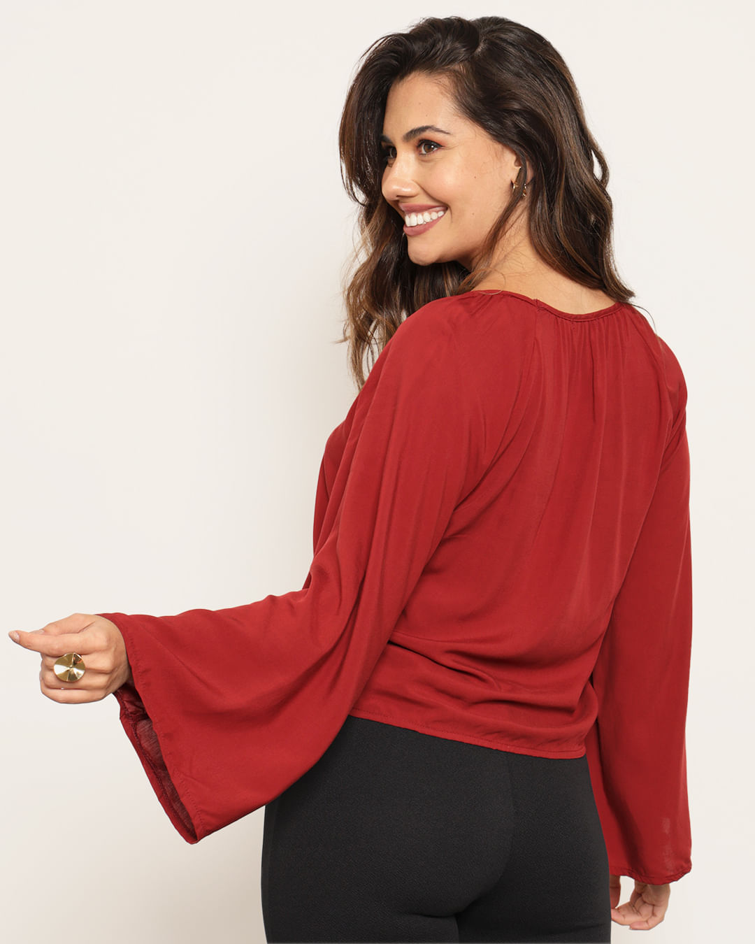 Blusa-Tp-Ml-Viscose-0124---Vermelho-Escuro