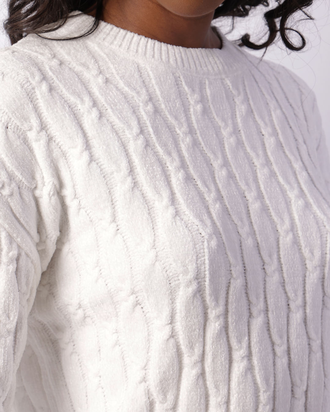 Tricot-Chenille-W25l031-Textura---Branco