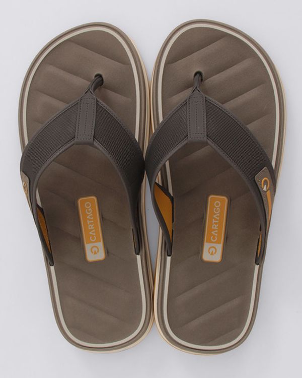 Chinelo Masculino Cartago Málaga Sport Cinza 45