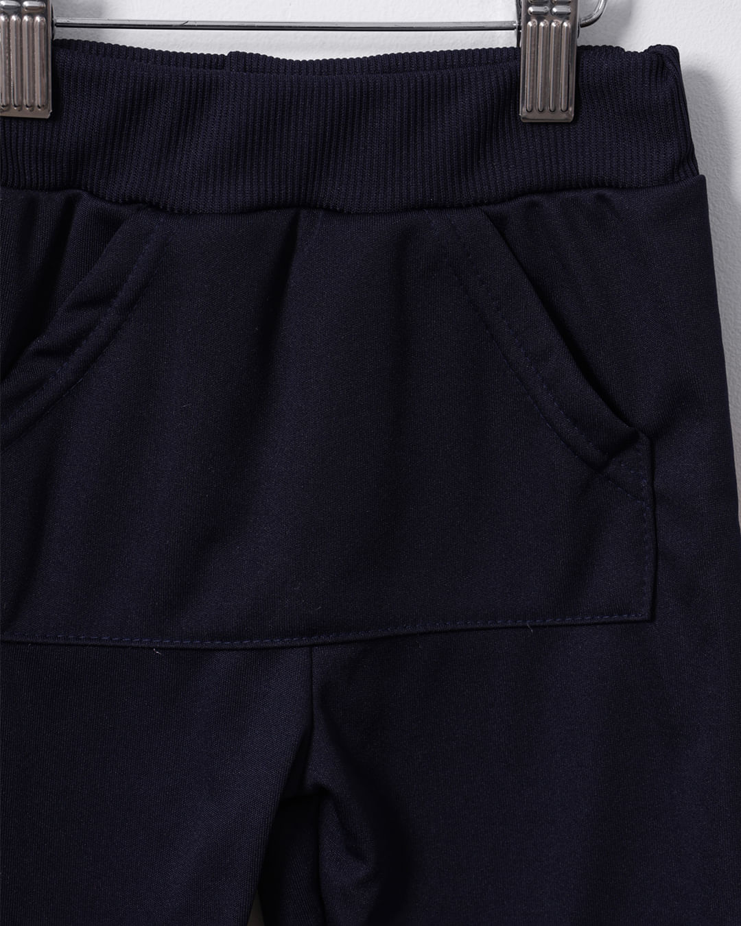 Calça Bebê Helanca Jogger Com Bolso Marinho-1747050528504