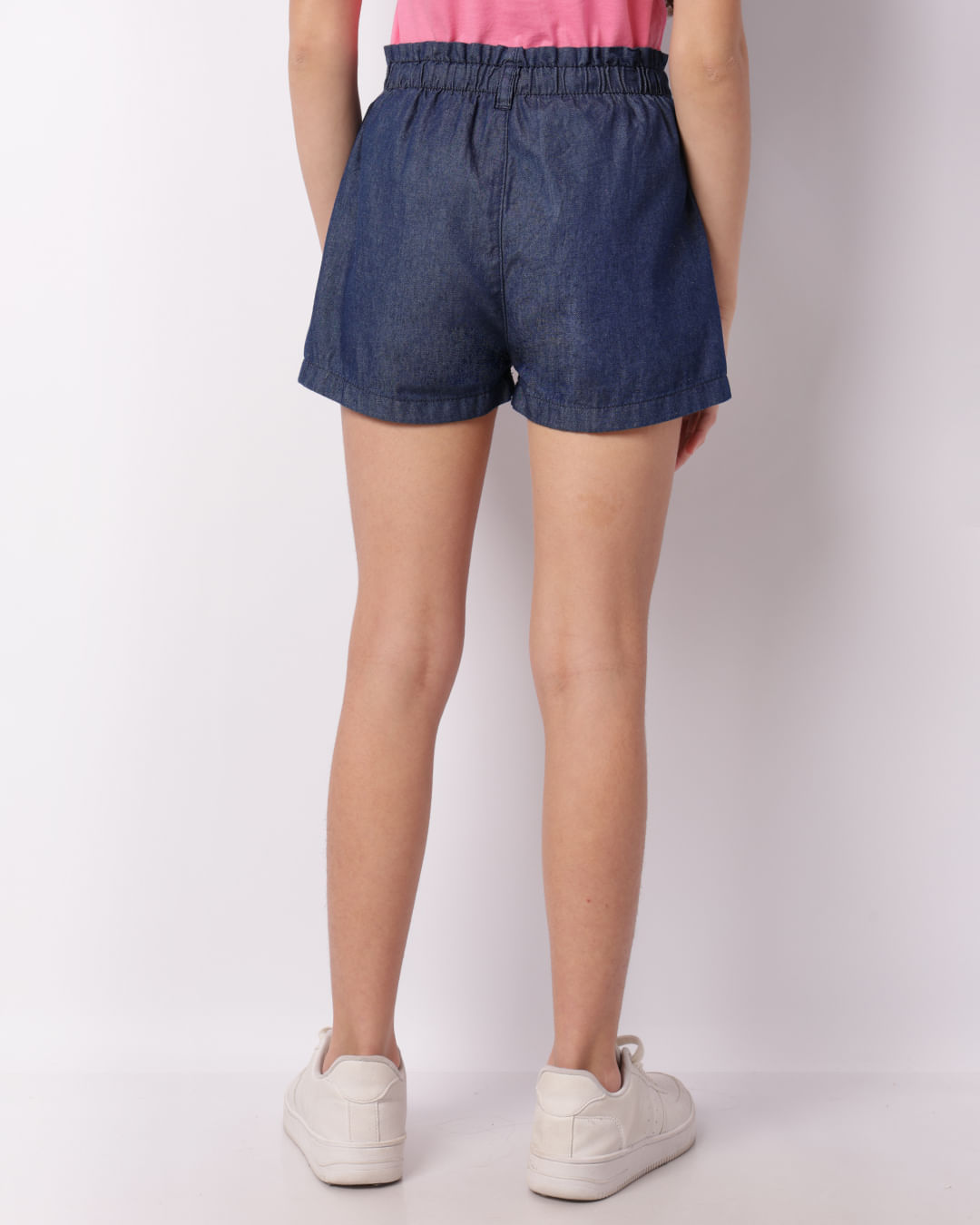 Short-Paper-Bag-Le-F-1016---Jeans-Blue