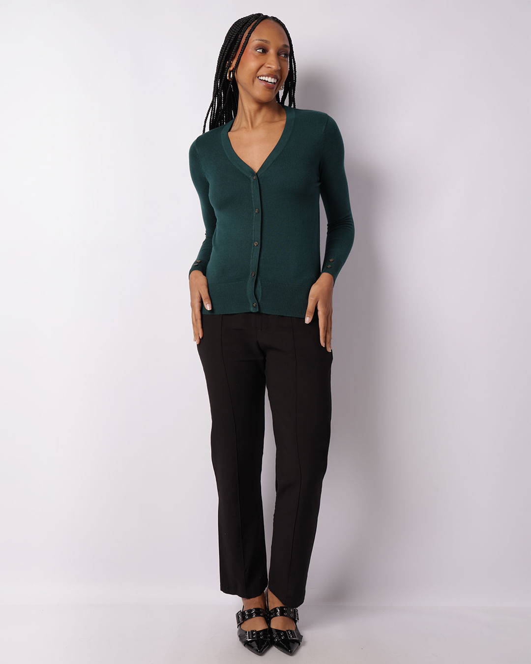 Cardigan-Gola-V-Cgvct004-Vde---Verde-Escuro