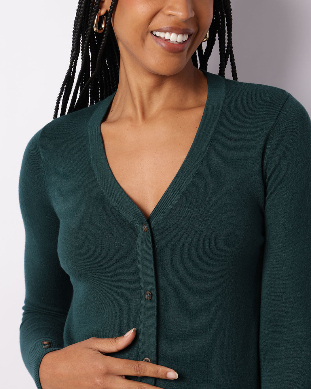 Cardigan-Gola-V-Cgvct004-Vde---Verde-Escuro
