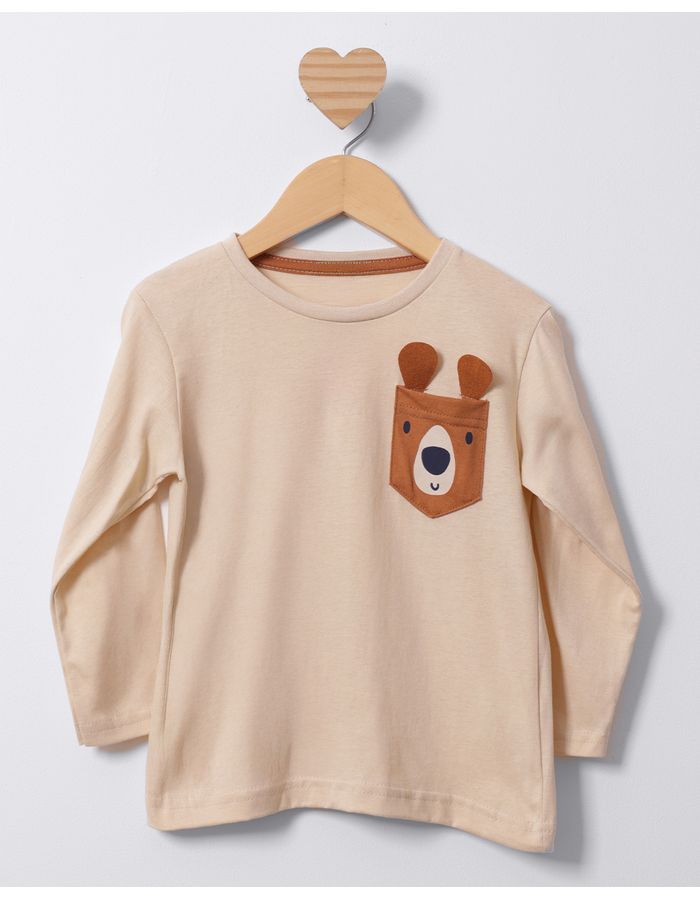 Camiseta-Urso-Ml-T41782-M13---Bege
