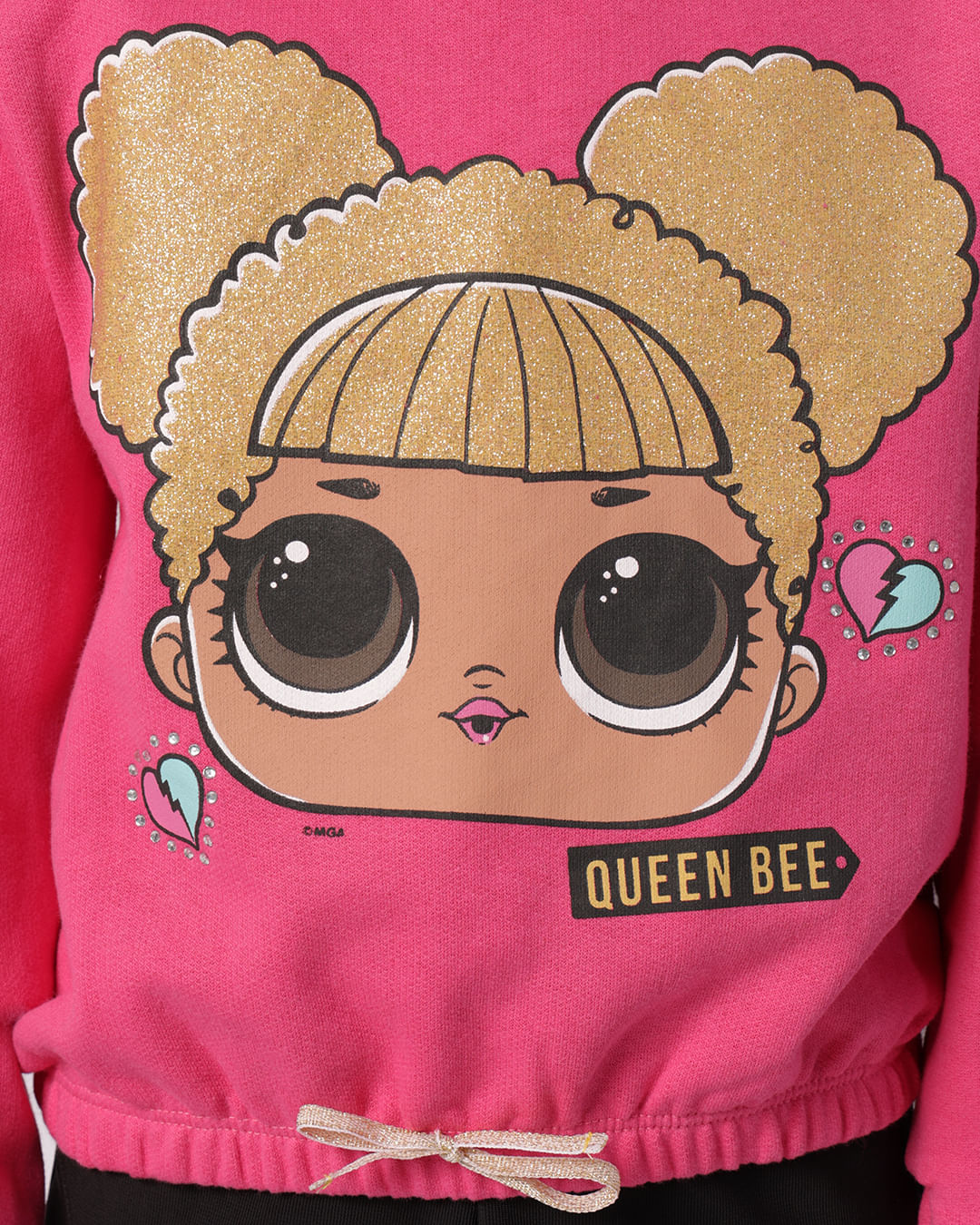 Blusão Moletom Infantil Lol Suprise Rosa-1747323054454