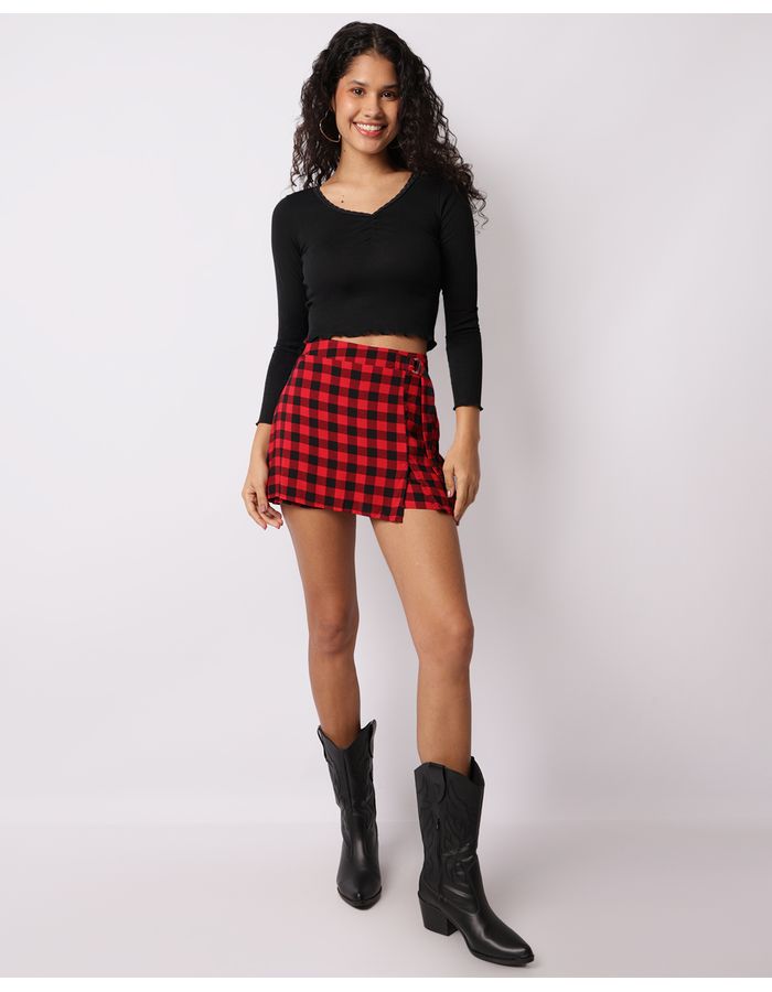 Shorts-Saia-730339-Xadrez-Vrm-Ppg---Estampado