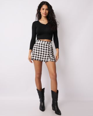 Shorts-Saia-730339-Xadrez-Pto-Ppg---Estampado