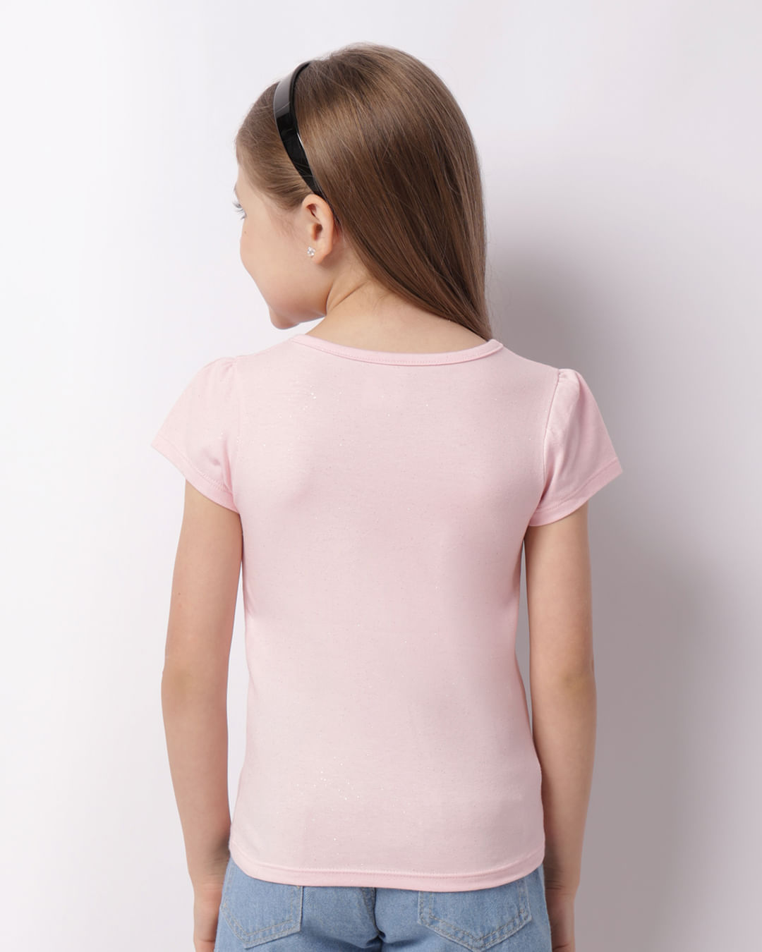 Blusa Infantil Paetê Reversível Com Glitter Rosa-1747399909316