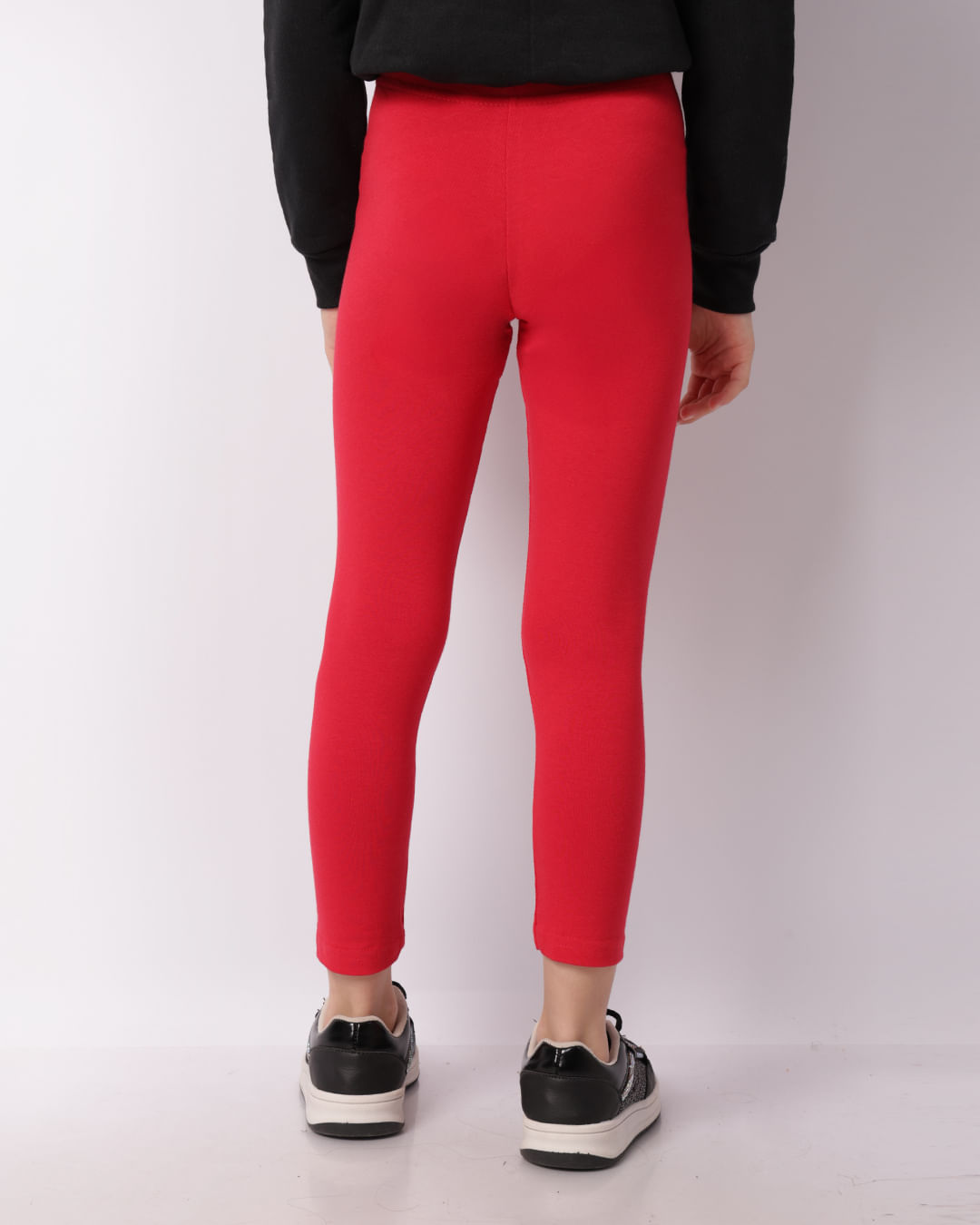 Calça Legging Infantil Dc Comics Mulher Maravilha Vermelha-1747408789789