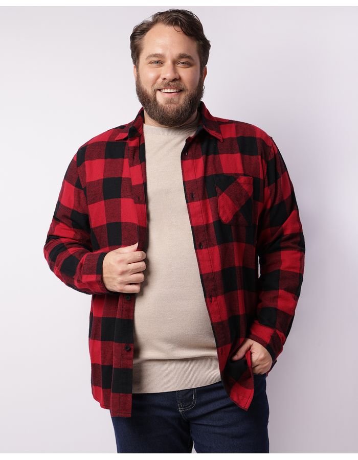 Camisa-Flanela-Ml-Vermelho-Plus---Vermelho