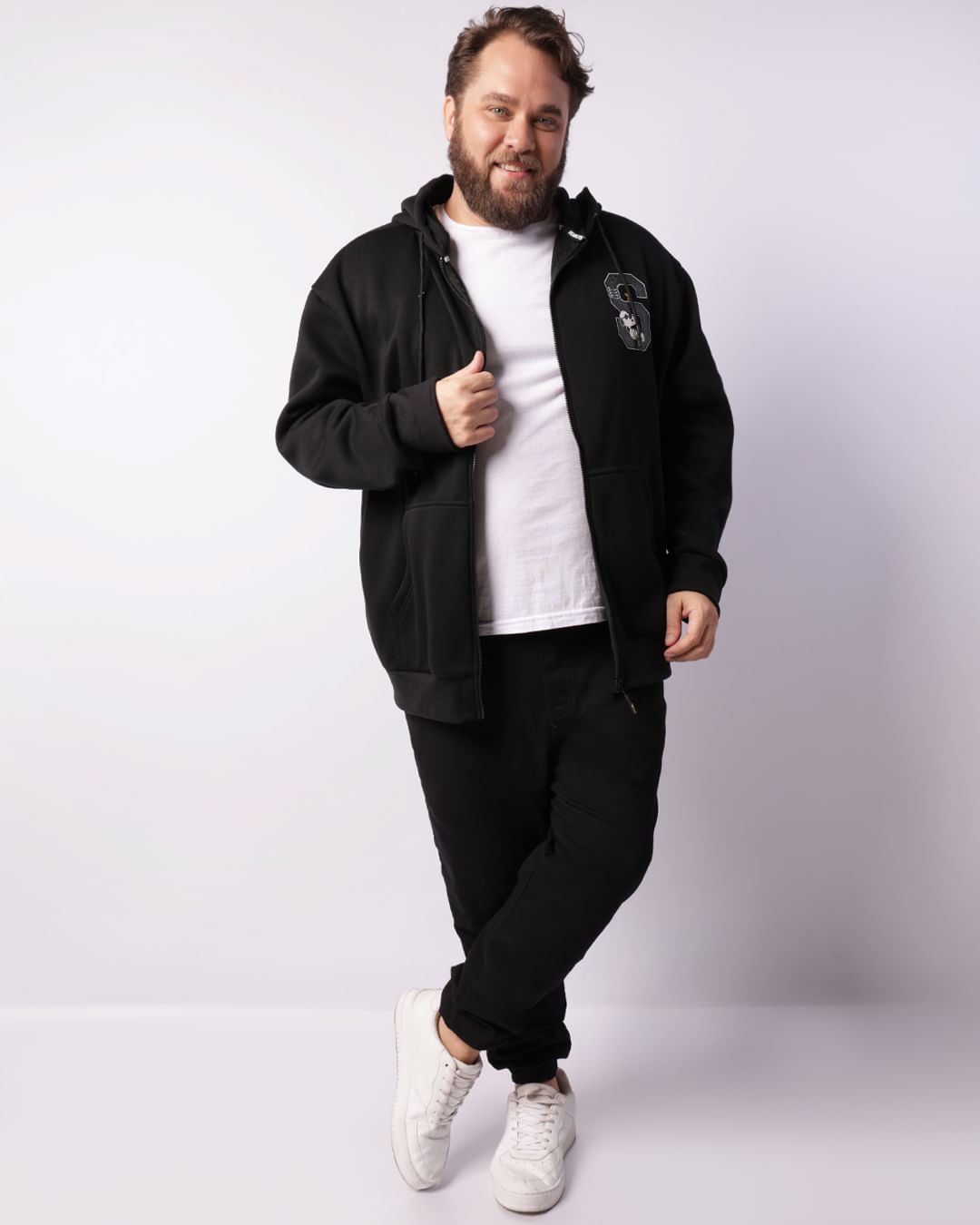Moletom-Plus31-Canguru-Snoopy-Preto---Preto