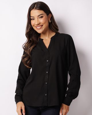 Camisa-860165-Viscose-Gola-Padre-Lisa-Pt---Preto