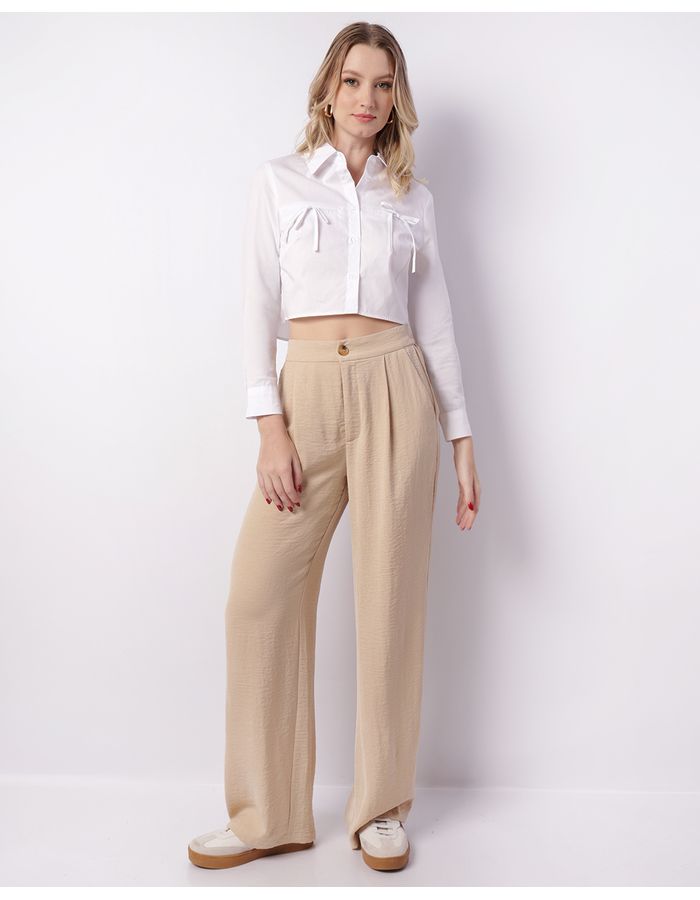 Calca-Air-Flow-5785-Wide-Leg---Bege