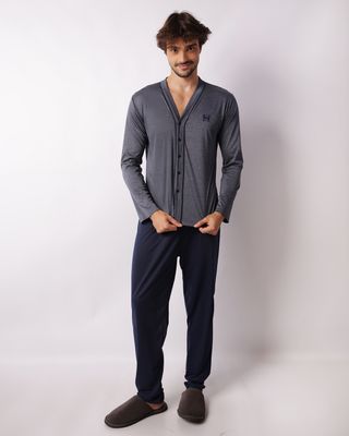 Pijama-Ml-Aberto-Ref-67827---Azul