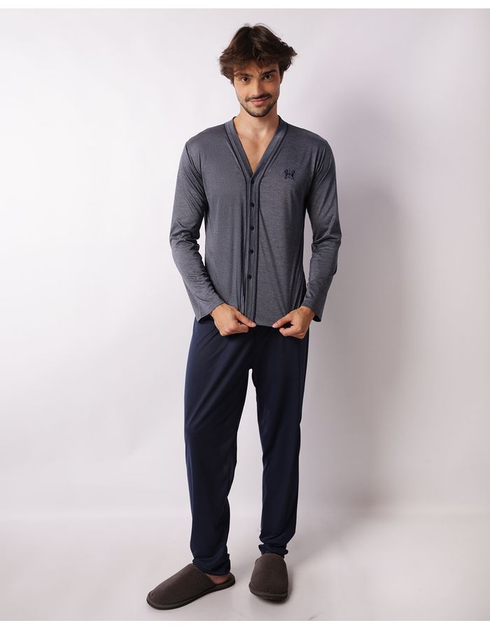 Pijama-Ml-Aberto-Ref-67827---Azul