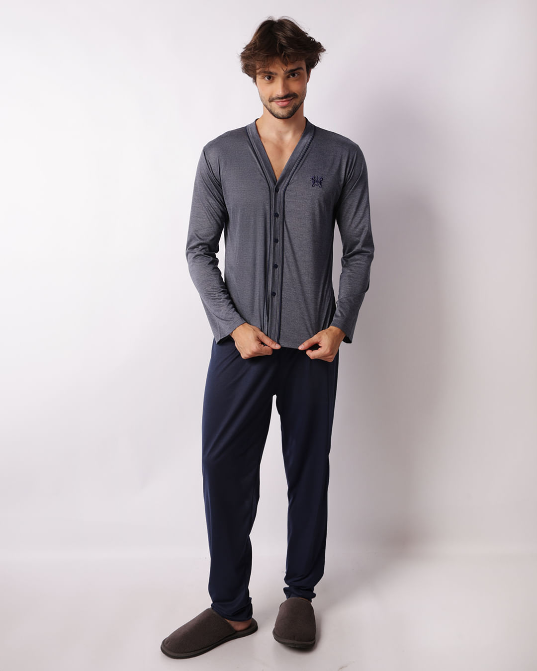 Pijama-Ml-Aberto-Ref-67827---Azul