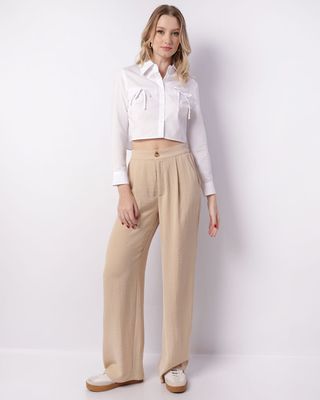 Calca-Air-Flow-5785-Wide-Leg---Bege