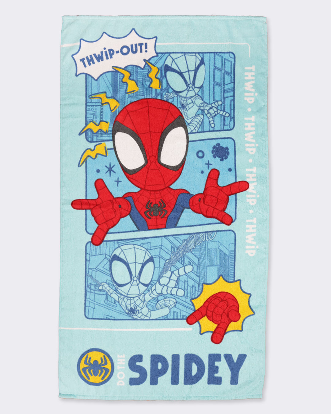 Toalha-Bh-Felpa-70x130-Spidey---Azul